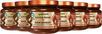 Garnier Loving Blends Honing Goud Hair Remedy Haarmasker - Herstellend Masker Voor Beschadigd, Breekbaar Haar - 6 x 340ml