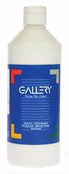 Gallery plakkaatverf flacon van 500 ml, wit
