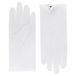 Roeckl White Fingerless Gloves