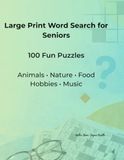 Large Print Word Search For Seniors