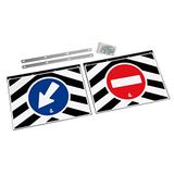 Lampa 14267 Paar pvc-spatborden voor vrachtwagens, 35 x 30 cm