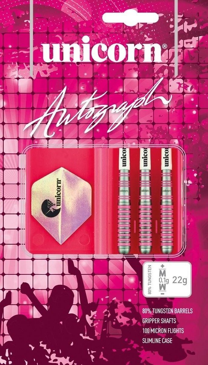 Unicorn Autograph Pink 80% 28 gram Darts