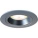 BES LED Pragmi Crown Pro Spot Armatuur GU10 - Gunmetal - Aluminium - Ø93mm