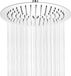 Douche 30 cm acier inoxydable avec buses anti-calcaire