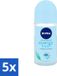 Nivea Energy Fresh Vrouwen Rollerdeodorant - 50 ml - Voordeelverpakking - 5 stuks