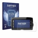 Savvies Screenprotector voor Harley Davidson Soundstream Reserve WHD14+ - Folie Beschermfolie transparant 6 Stuks