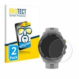 BROTECT - Screenprotector voor Garmin Approach S70 (42 mm) - Folie Beschermfolie transparant 2 Stuks