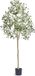VEVOR Arbre artificiel 155 cm Vert Plante artificielle Arbre olivier artificiel avec pot