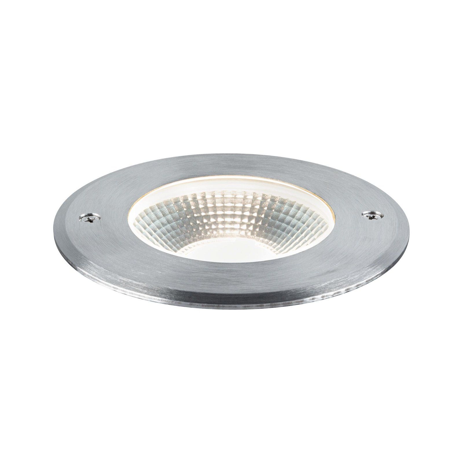 Paulmann Vanea LED Grondinbouwlamp - Zeewaterbestendig - Rond - 100mm - 3000K - 3,5W - Alu
