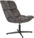 Housecraft Living Vix Fauteuil Antraciet - Grijs