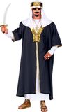 Widmann Sultan kostuum zwart met wit
