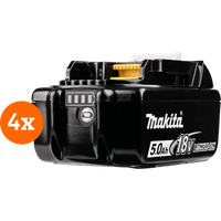 Makita BL1850B LXT 18V 5.0Ah Accu - 4 Pack