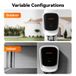 WOLFBOX AE07 Station de charge Type 2 7 kW 32 A monophasé Wallbox avec contrôle via application et carte RFID