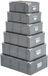 5 Five Simply Smart Set van 6 hoekdozen CROCO Gris
