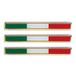 Lampa 15002 Sticky 3D-tricolore Italië, 3 stuks, 55 x 8 mm