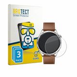 BROTECT - Glas Screenprotector voor Honor Watch 6 - Gehard Beschermglas 9H 3 Stuks
