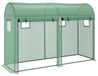 StarTech Kas Kas voor tomaten, geschikt voor balkon en tuin - Waterdicht - Stalen frame met PE-kunststof - Geschikt voor groenten, bloemen en planten - Groen