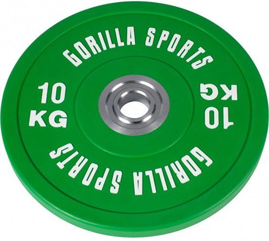 Gorilla Sports Bumper Plate 10 kg