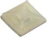 KSS Pollin Electronic GmbH KSS zelfklevende bevestigingsvoet Polyamide 6.6, Naturel, L=12,5, B=12,5, 1 stuk