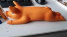 Nobby Latex varken met piep - 24 cm - Bruin