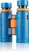 Wan GmbH Set d'aventure pour enfants, jumelles pour enfants, lampe de poche à manivelle - Bleu/Orange