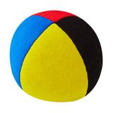 Henrys J05110-E44 Beanbag, zwart-rood-blauw-geel