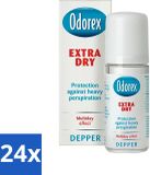 Odorex 24 x Depper Deodorant Roller - Extra Dry - 50 ml