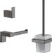 Plieger Altea Toiletset – Wandmontage – Compleet – Geborsteld Gunmetal