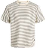 JACK&JONES Jongens T-shirt met strepen en ronde hals - Katoen - Maat 140