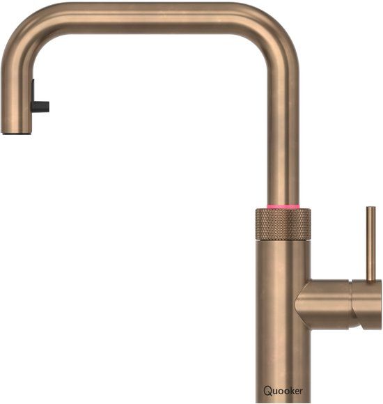 Quooker Flex Square Messing Patina