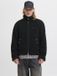 Jack & Jones Heren Jornorrebro Teddy Jacket Sn, Black, XXL