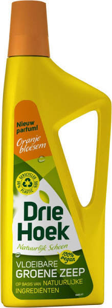 Driehoek Vloeibare Groene Zeep - Oranjebloesem - 725 ml