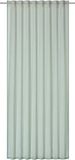 Elbersdrucke Gordijn met lussen Air 255x140 cm mint transparant