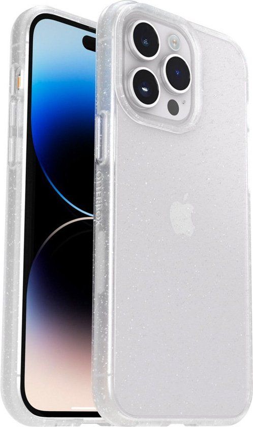 OtterBox React iPhone 15 Pro Hoesje - Transparant Glitter