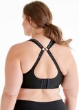Sport-bh dames - 100D - zwart - Extreme ondersteuning - Cup met beugel