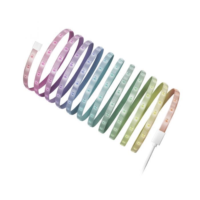 Hombli Smart LED Strip - 5m - RGB - Wi-Fi - 24W - White