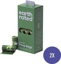 Earth Rated - Poepzakjes Lavendel Groen - 630 stuks - Voordeelverpakking - Hond