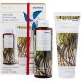 Korres Koffertje Forest Cedar Douchegel 250ml & Bodylotion 200ml