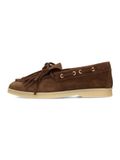 Poelman suède bootschoenen donkerbruin