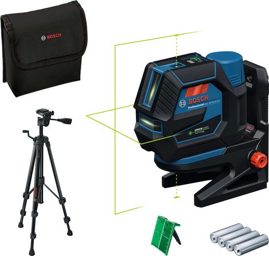 Bosch Professional Bosch GCL 12V-50-22 CG 12V Accu Kruislijnlaser In Tas + Statief (inclusief Batterijen)