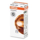 OSRAM 2821.TP ORIGINAL LINE 12V, W3W, lampe témoin halogène, boîte pliante en carton (10 lampes)