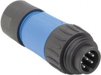 Amphenol C016 30H006 110 10 Ronde connector Stekker, recht