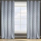 Deisgn91 fluweel patroon velvet 8 ogen zacht gordijnen gordijnen elegante moderne slaapkamer woonkamer lounge edel, staal + zilver, 140x250cm