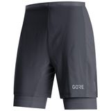 Gore Running Wear R5 2in1 Shorts zwart