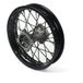 Pit Bike / Dirt Bike Roue arrière acier axe 12mm - 12'' Noir