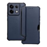 Tumundosmartphone Beschermhoes met Klapdeksel, Magnetisch, Schokbestendig, voor Xiaomi Redmi Note 13 Pro 5G, Blauw