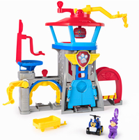 Spin Master PAW Patrol – Air Rescue – Pup Squad – Avonturenbaai Vliegveld Speelset met Chase-speelgoedauto en -lanceer-voertuig