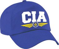 Bellatio Decorations CIA verkleed pet blauw voor kinderen - geheime dienst baseball cap - carnaval verkleedaccessoire voor kostuum