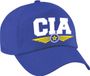 Bellatio Decorations CIA verkleed pet blauw voor kinderen - geheime dienst baseball cap - carnaval verkleedaccessoire voor kostuum