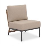 BUITEN living Vienna Vienna tussenelement | wicker + aluminium | zand